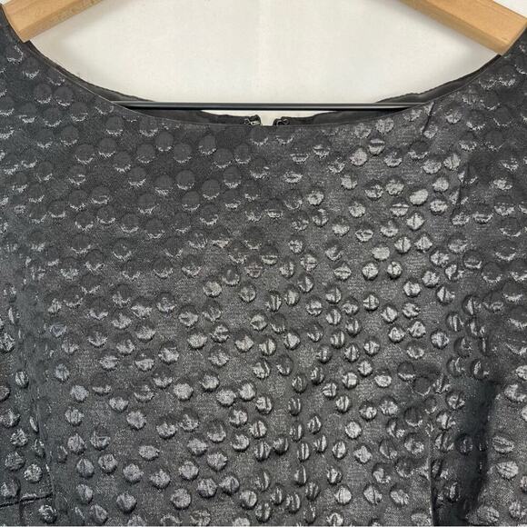 Portman’s Signature Bubble Print Little Black Mini Dress, Size US 8/AUS 12 - Picture 3 of 9